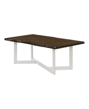 Furniture of America Lanvara X-Cross Coffee Table