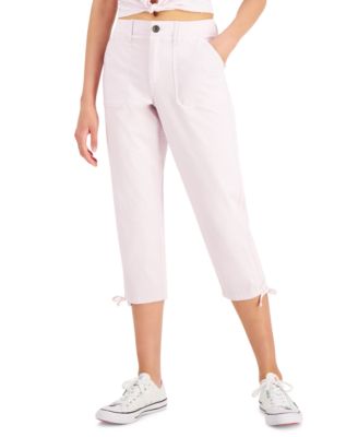 macy's white capri pants