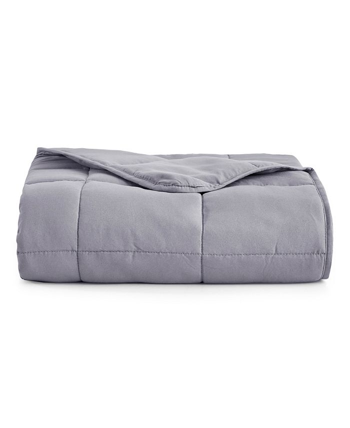 Pur Serenity Microfiber 12lb. Weighted Blanket, 48" L x 72" W Macy's