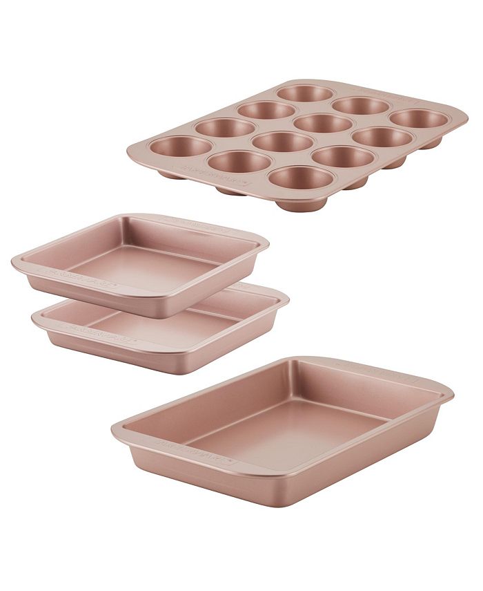 Farberware - 4-Piece Nonstick Bakeware Set - Gray