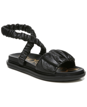 Sam Edelman Women's Velma Ruched Banded Sandals Women's Shoes
