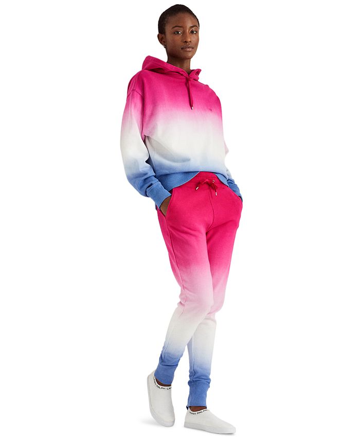 Lauren Ralph Lauren Dip-Dyed Jogger Pants - Macy's