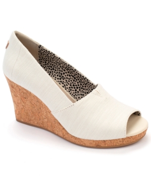 Toms Michelle Cork Wedge Sandals Women's Shoes