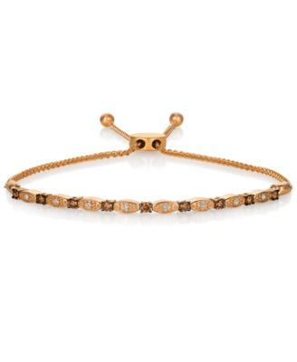 levian ombre chocolate diamond bracelet