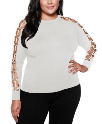 plus size gold sweater