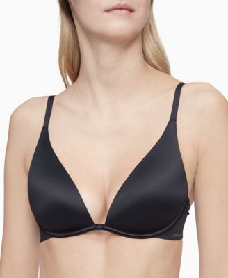 calvin klein lightly lined plunge bra