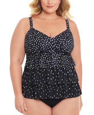 plus size swimming top