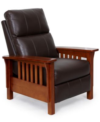 harrison leather recliner chair