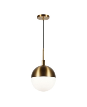 Shop Hudson & Canal Orb Large Globe Pendant In Gold-tone