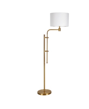 Shop Hudson & Canal Polly Height-adjustable Floor Lamp In Gold-tone