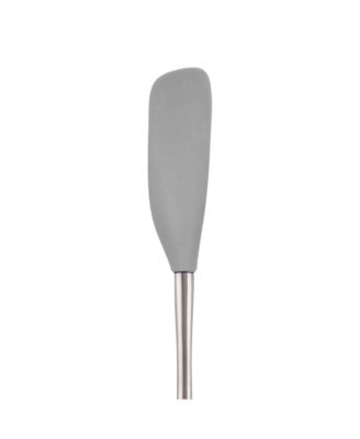 Flex-Core Long-Handled Silicone Jar Scraper Spatula