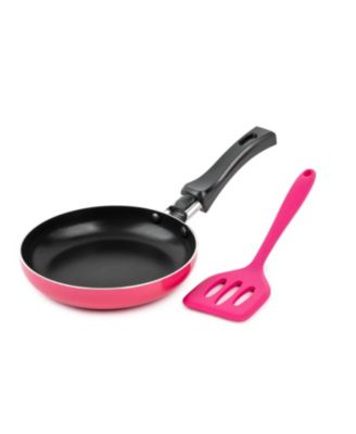 Brooklyn Steel Co. - Mini Round Fry Pan & Slotted Turner 2-Pc. Set