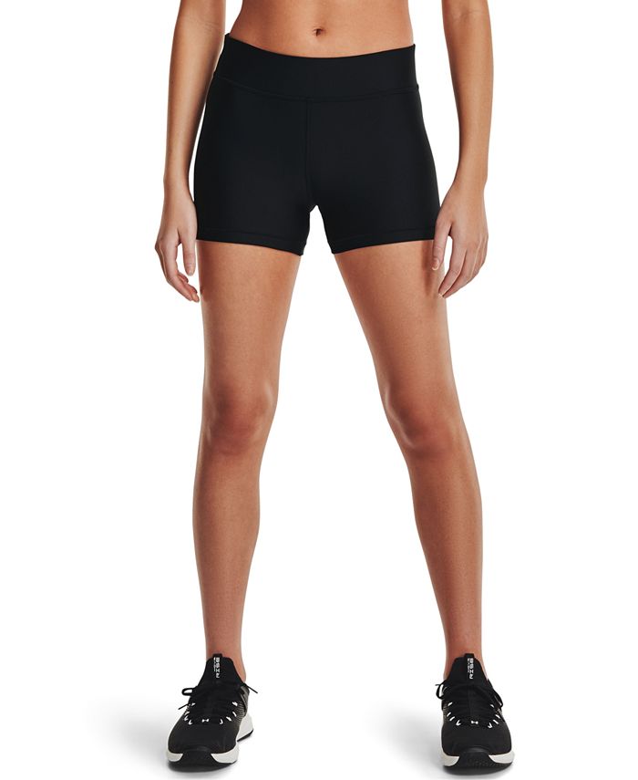 Under Armour Women's Mid-Rise Biker Shorts - Macy's