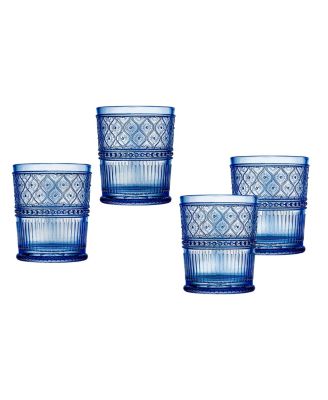 Claro Double Old-Fashioned Glasses, Set of 4