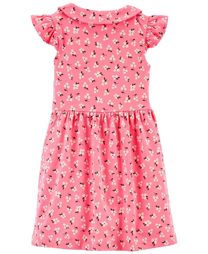 Carter's Toddler Girls Floral Shirt Dress - Macy's