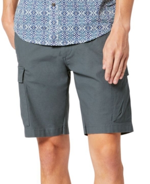 Dockers Men's Big & Tall Straight-fit Smart 360 Tech Stretch 9" Cargo Shorts In Cool Slate