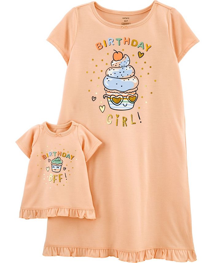 Carter's matching online doll pajamas