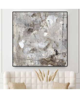 Neutral Jostle II Oversized Framed Canvas, 45" x 45"