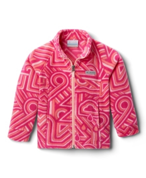 Little and Big Girls Benton Springs Ii Printed Fleece Jacket