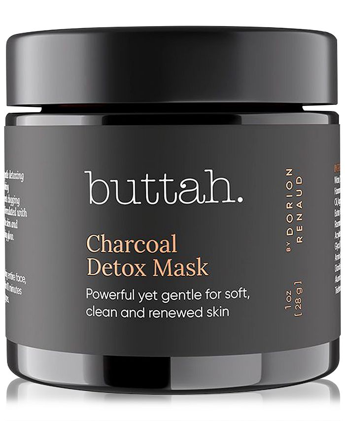 Buttah Skin Charcoal Detox Mask, 1oz. & Reviews Skin Care Beauty