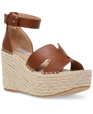 Steven New York Women's Jackal Platform Wedge Espadrille Sandals