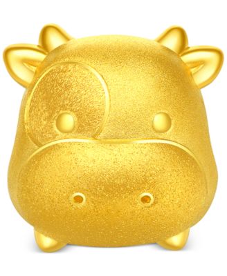 Chow Tai Fook - Year of the Ox Charm Pendant in 24k Gold