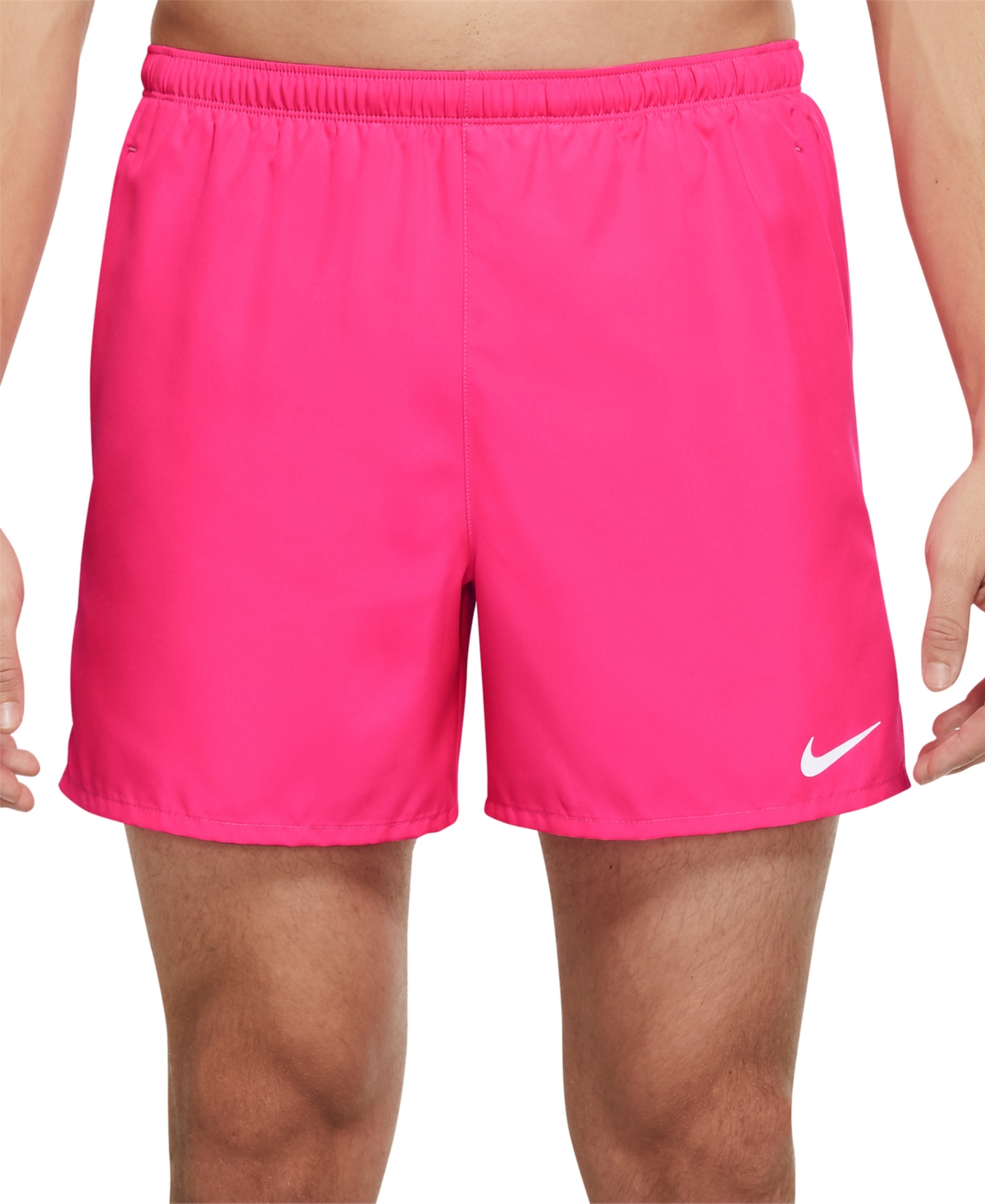 Nike Men's Challenger Brieflined 5" Running Shorts In Hyper Pink