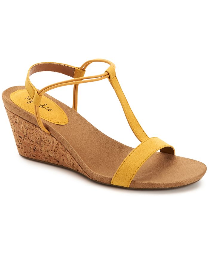 Style & co mulan cheap wedge sandals