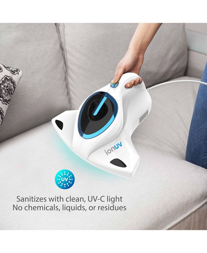 Tzumi ionVacUV PureClean HandVac Handheld Fabric Vacuum Cleaner with