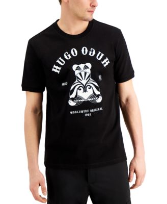 HUGO - Men's Bear Graphic T-Shirt