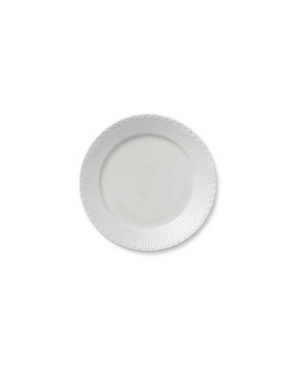 Royal Copenhagen White Fluted Half Lace Dinner Plate