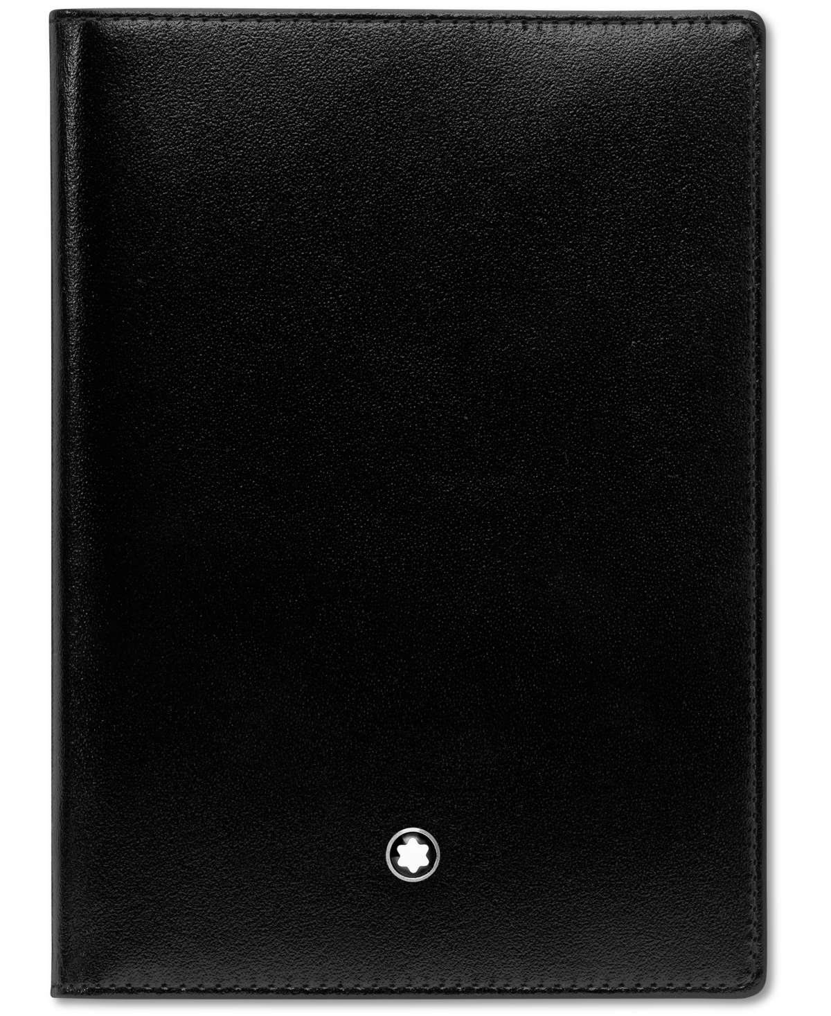 Montblanc Black Leather Meisterstuck Passport Holder 35285 In No Color