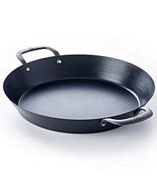 Black Steel 15" Paella Pan 