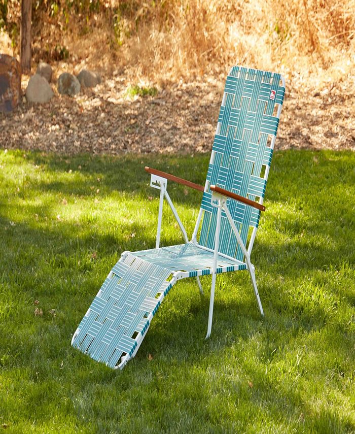 Outdoor Spectator Classic bed Folding Chaise Lounger Camp/Lawn Chair