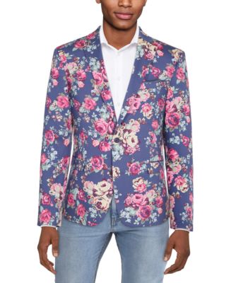 Mens floral hot sale sport coat