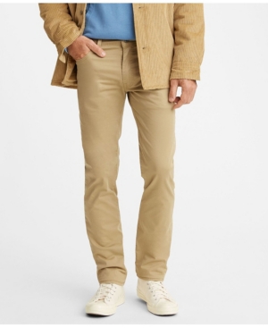 Levi's Men's 511 Slim All Seasons Tech Stretch Jeans In Harvest Gold-tone Suede Sateen