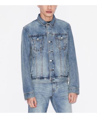 A|X Armani Exchange - Icon Logo Denim Jacket