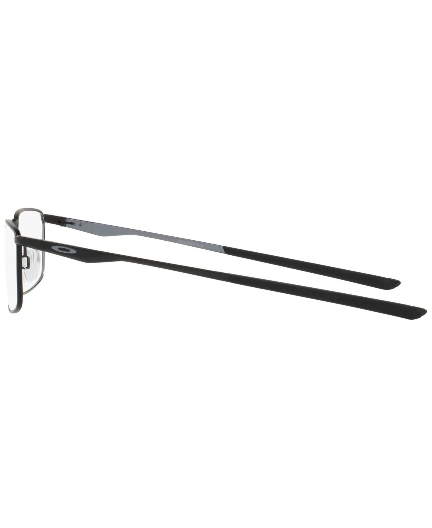 Мужские очки Oakley Man Rectangle Metal OX3217 Socket 5.0 Eyeglasses, цвет: Чёрный — фото 3
