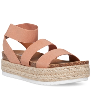 Steve Madden Women's Kimmie Flatform Espadrille Sandals