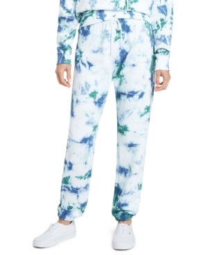 Dickies Juniors' Tie-Dyed Logo Graphic Sweatpants