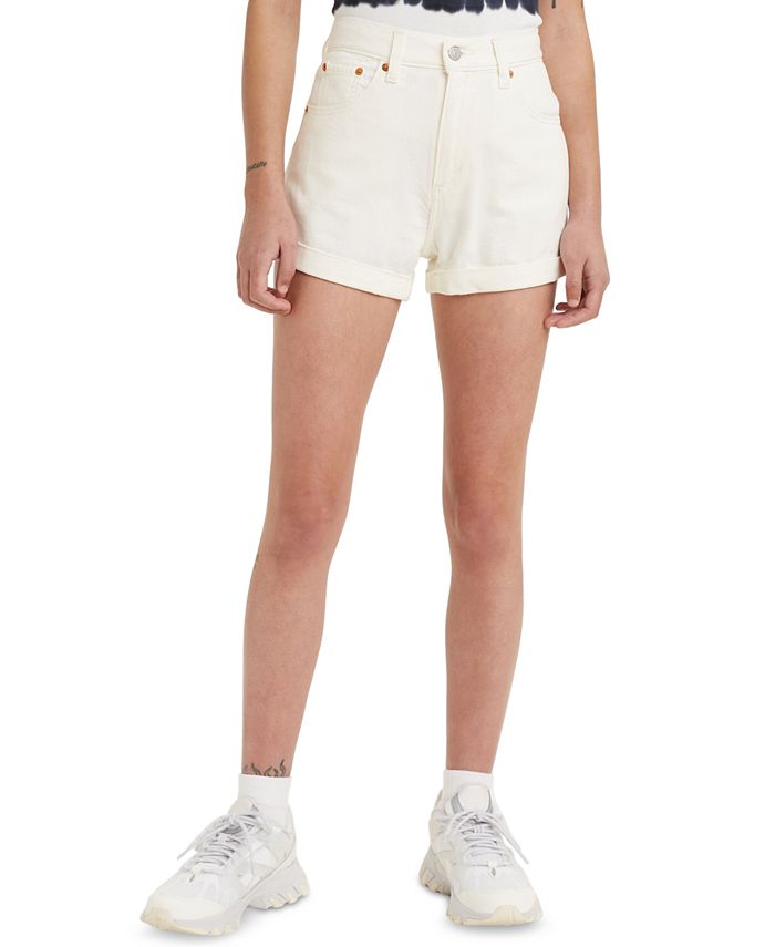Levi's Denim Mom Shorts - Macy's