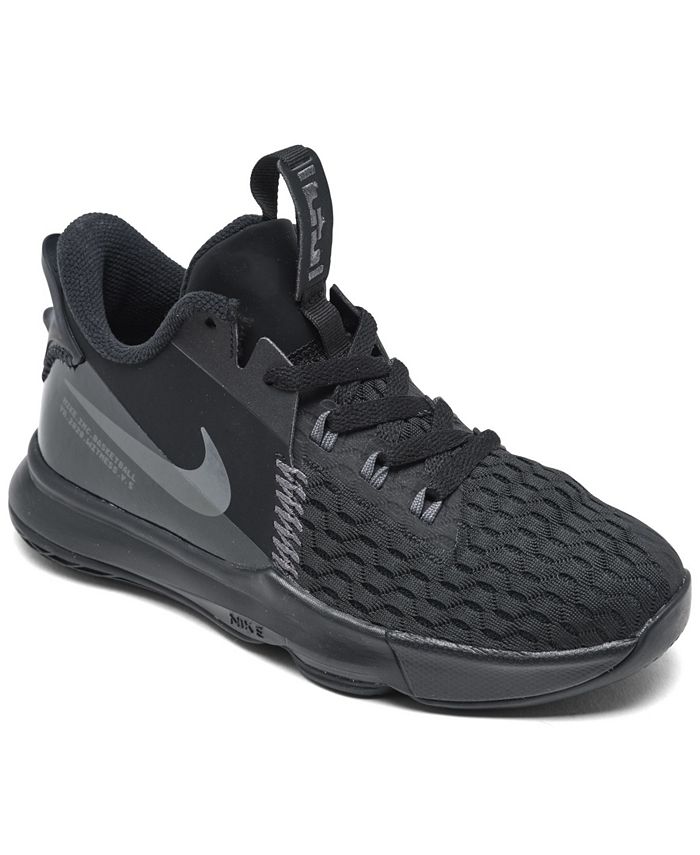 Nike Little Boys LeBron Witness 5 Basketball Sneakers from Finish