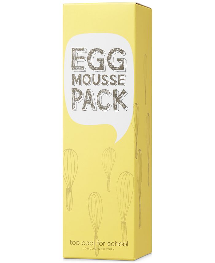 Too Cool For School Egg Mousse Pack - Macy's
