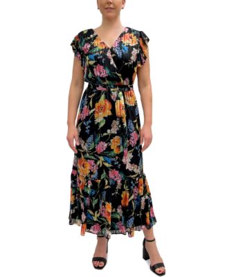 Sam Edelman Floral-Print Wrap Dress