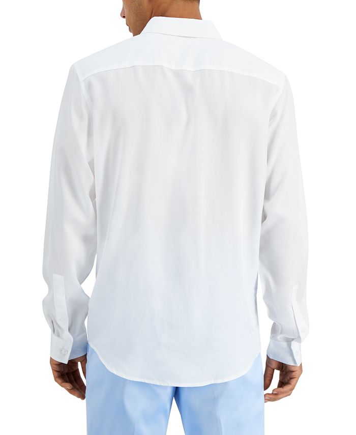 INC International Concepts Men's Ruffled Tuxedo Shirt, Created for Macy ...