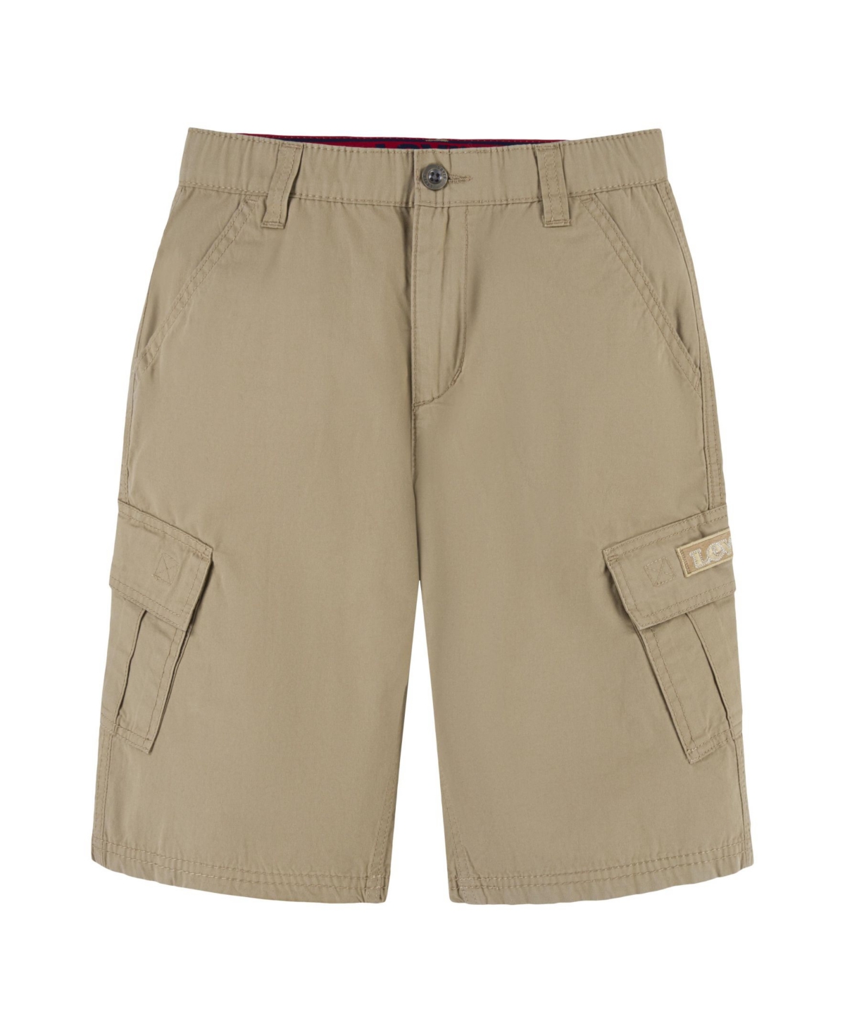 LEVI'S LITTLE BOYS RELAXED FIT ADJUSTABLE WAIST CARGO SHORTS 