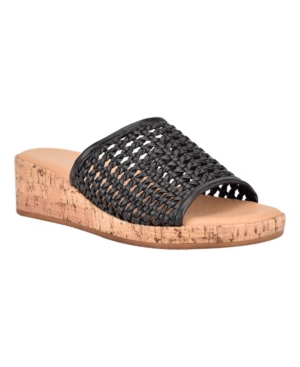 Easy Spirit Women's Karah Slip-On Wedge Sandals Women's Shoes