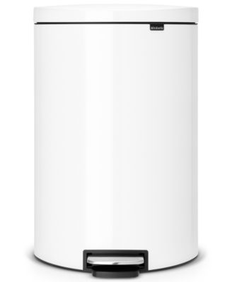 Brabantia - FlatBack+ Silent Step 10.6-Gallon Trash Can