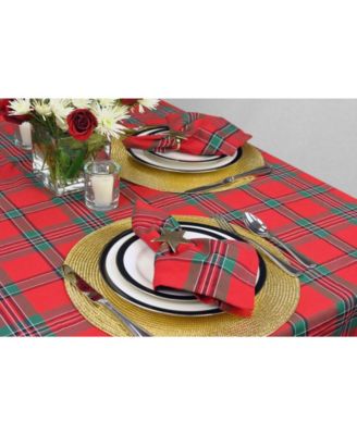 Metallic Round Woven Polypropylene Placemat, Set of 6