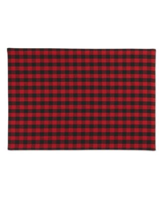 Reversible Gingham - Buffalo Check Placemat Set